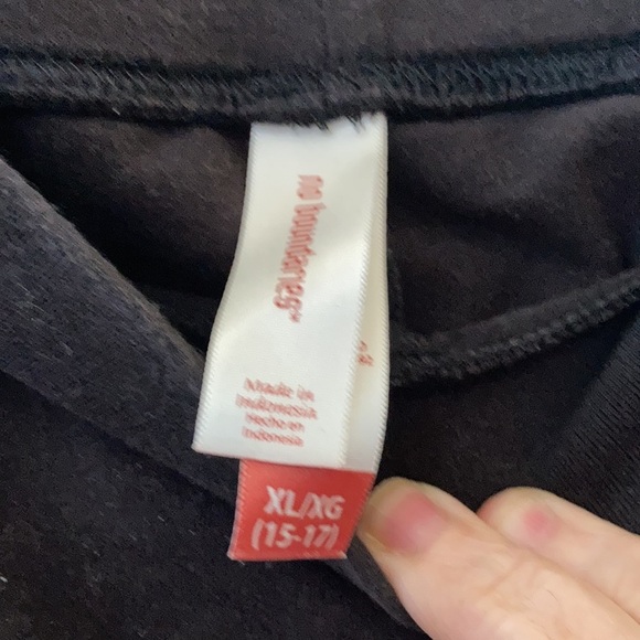 FINAL MARKDOWN Junior no boundaries lace trim shorts xl - Picture 3 of 3